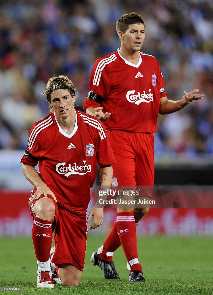 RCD Espanyol v Liverpool - Pre Season Friendly