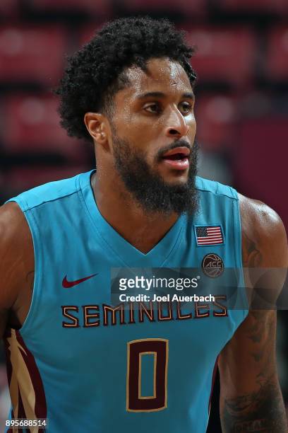 Phil Cofer of the Florida State Seminoles during second half action against the Oklahoma State Cowboys during the MetroPCS Orange Bowl Basketball...