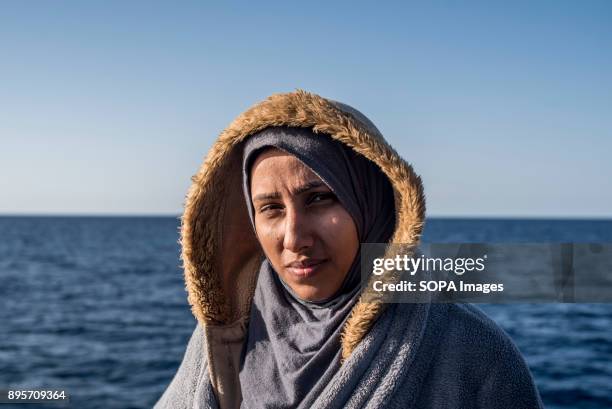 Riham, is a 30 years old Syrian. She left Lybia after her husband was murdered, she says that in Libya there is no safety and life is too difficult....