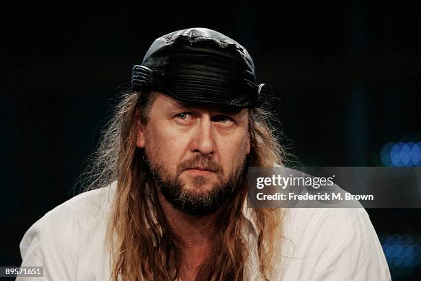 Filmmaker Steven Sebring from the program "Patti Smith Dream of Life" speaks during the PBS portion of the 2009 Summer Television Critics Association...