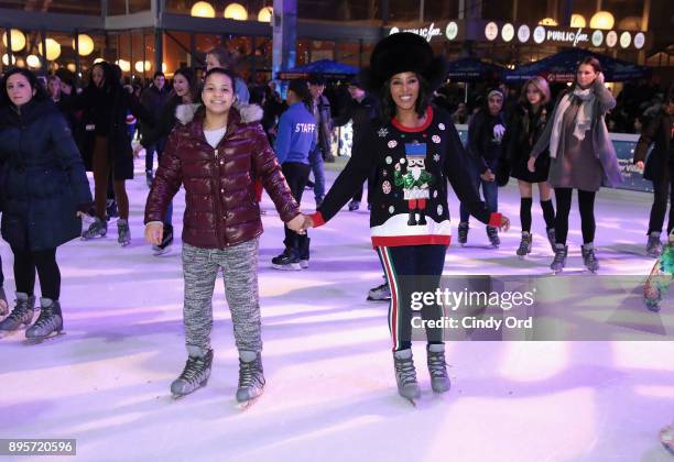 Fresh Air Fund Alumna June Ambrose and her daughter Summer Chamblin attend the Free Country and The Fresh Air Fund Partnership Celebration at The...