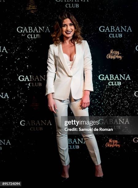 Ares Teixido attends the Gabana Christmas season party on December 19, 2017 in Madrid, Spain.