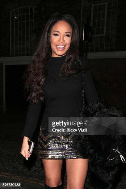 Sara-Jane Crawford attends Notion Magazine Issue 78 launch party at Ninety One on December 19, 2017 in London, England.