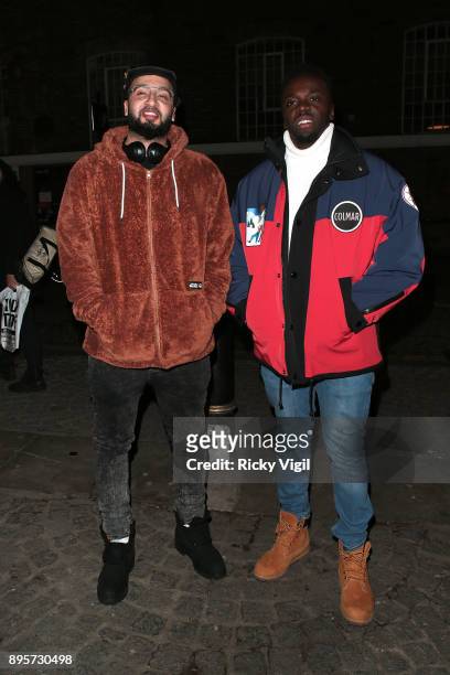 Rak-Su attend Notion Magazine Issue 78 launch party at Ninety One on December 19, 2017 in London, England.