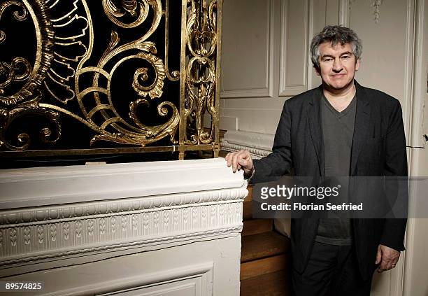 Director Richard Loncraine poses during a private portrait session at the Vanity Fair Lounge at the Sony Center on February 13, 2009 in Berlin,...
