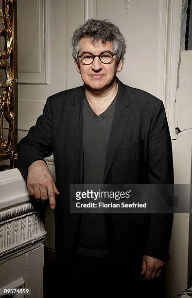 Director Richard Loncraine poses during a private portrait session at the Vanity Fair Lounge at the Sony Center on February 13, 2009 in Berlin,...