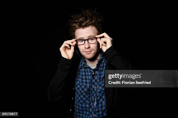 Actor Mark Rendall poses during a private portrait session at the Vanity Fair Lounge at the Sony Center on February 13, 2009 in Berlin, Germany....