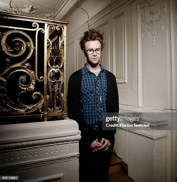 Actor Mark Rendall poses during a private portrait session at the Vanity Fair Lounge at the Sony Center on February 13, 2009 in Berlin, Germany....