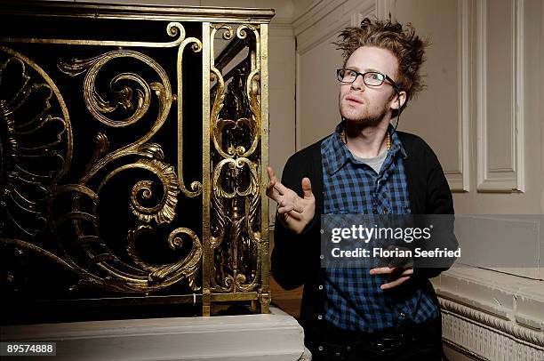 Actor Mark Rendall poses during a private portrait session at the Vanity Fair Lounge at the Sony Center on February 13, 2009 in Berlin, Germany....