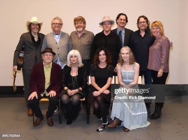 David Rawlings, Country Music Hall of Fame and Museum's Kyle Young, Mac McAnally, Jason Isbell, Country Music Hall of Fame and Museum's Peter Cooper,...