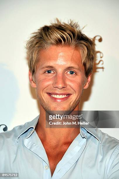 Actor Matt Barr attends the premiere of "Sex Ed: The Series" at the Independent Television Festival at the Laemmle Sunset 5 Theaters on August 2,...