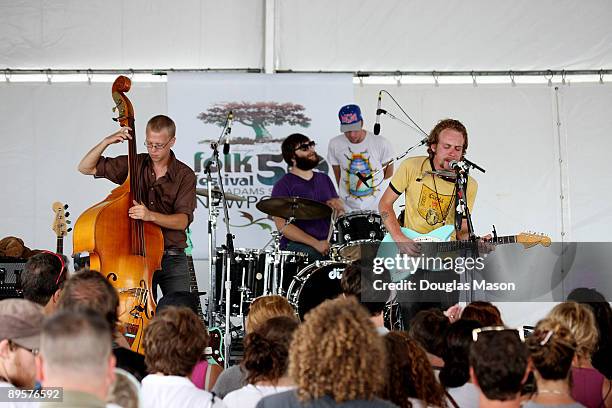 Deer Tick, Christopher Dale Ryan - electric & upright bass, Dennis Michael Ryan - vocals, drums, percussion, Andrew Grant Tobiassen - vocals, guitar,...