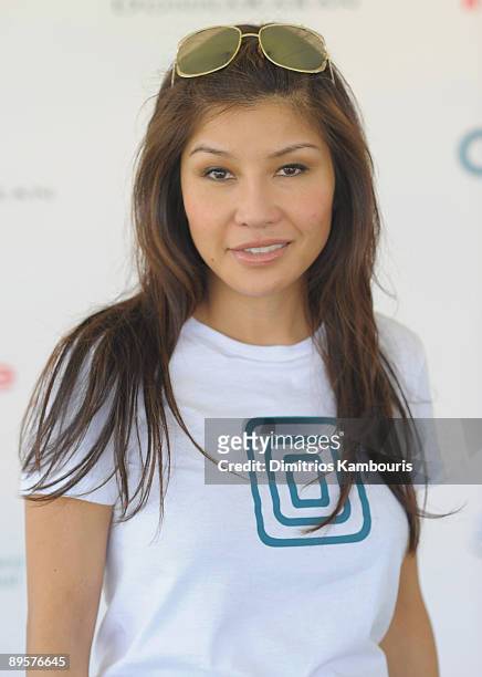Mimi So attends Super Saturday 12 to Benefit Ovarian Cancer Research Fund hosted by InStyle Magazine at Nova's Ark Project on August 1, 2009 in Water...