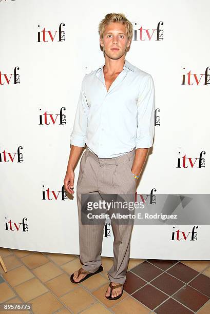 Actor Matt Barr arrives at the premiere of "Sex Ed: The Series" held at Laemmle Sunset 5 Theatre on August 2, 2009 in West Hollywood, California.