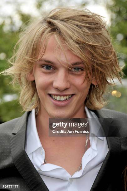 Jamie Campbell Bower attends the annual summer party at The Serpentine Gallery on July 9, 2009 in London, England.