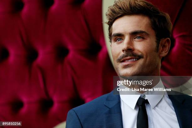 Zac Efron attends the Australian premiere of The Greatest Showman at The Star on December 20, 2017 in Sydney, Australia.