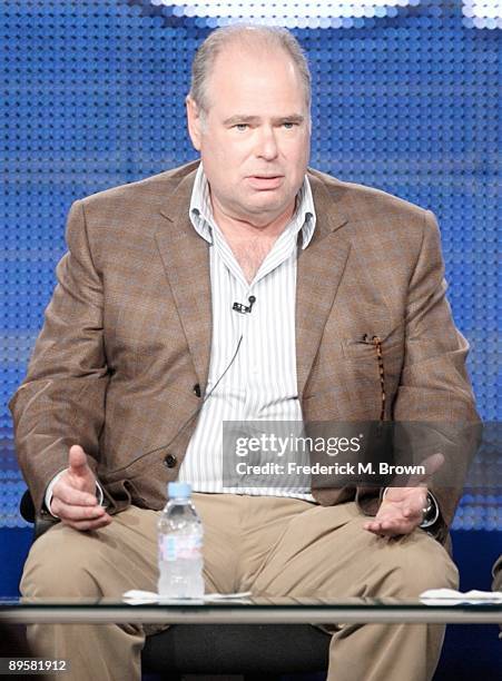 Executive Producer Glenn Gordon Caron of the television show "Medium" speaks during the CBS Network portion of the 2009 Summer Television Critics...