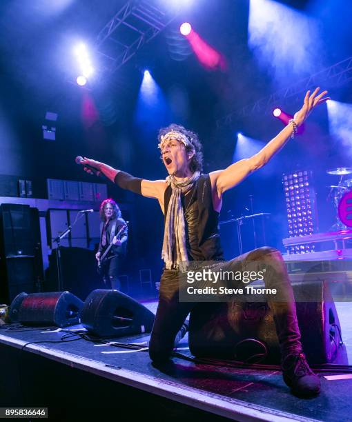 Gary Cherone of Extreme performs live on stage at O2 Academy Birmingham on December 17, 2017 in Birmingham, England.