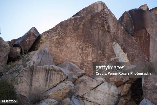 grapevine canyon, nevada - laughlin nevada stock pictures, royalty-free photos & images