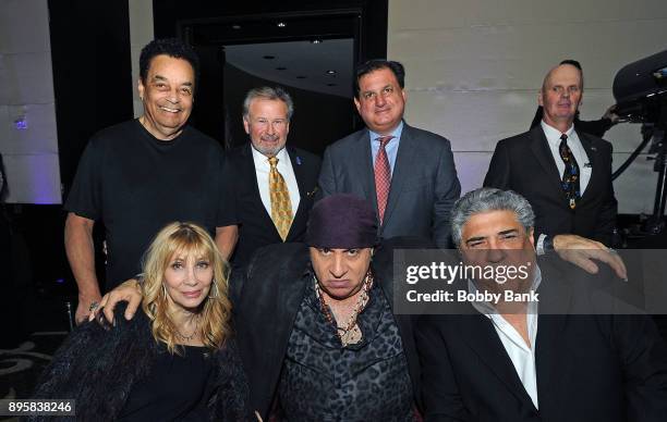 Steven Van Zandt, Maureen Van Zandt Vincent Pastore, Kevin Schroeder; Gary US Bonds and Ralph Andretta attend the 3rd Annual Little Steven's...