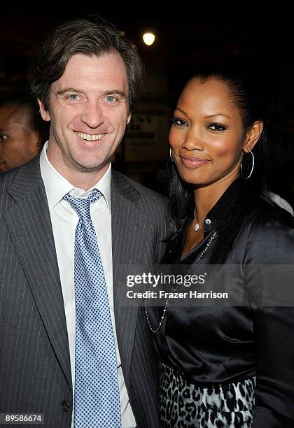 Actress Garcelle Beauvais and husband Mike Nilon attend the Los Angeles screening of Anchor Bay Entertainments' "Spread" after party held at Katsuya...