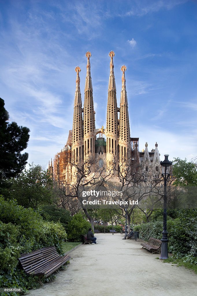Sagrada Familia Cathedral by Gaudi