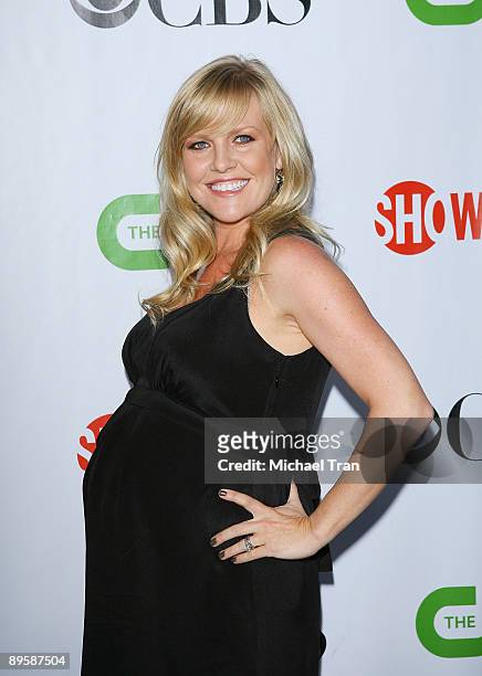 Ashley Jensen arrives to the 2009 TCA Summer Tour for CBS, CW and Showtime party held at The Huntington Library on August 3, 2009 in San Marino,...