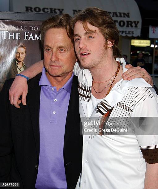 Michael Douglas & Cameron Douglas