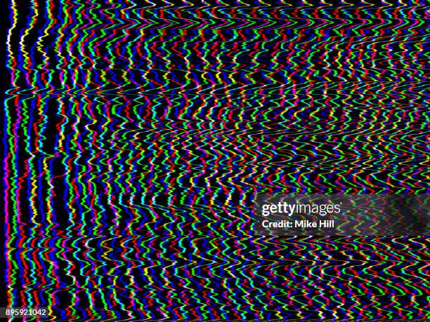 digital television interference pattern - interference ストックフォトと画像