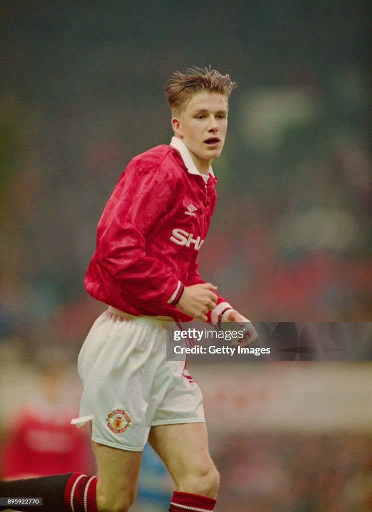 David Beckham Manchester United Youth Team 1993