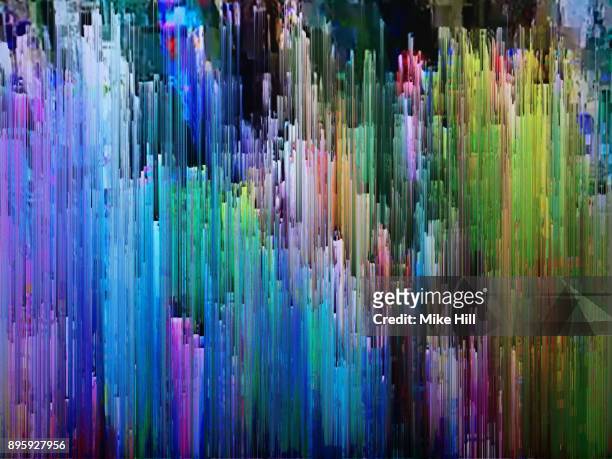 digital television interference pattern - white noise stock pictures, royalty-free photos & images