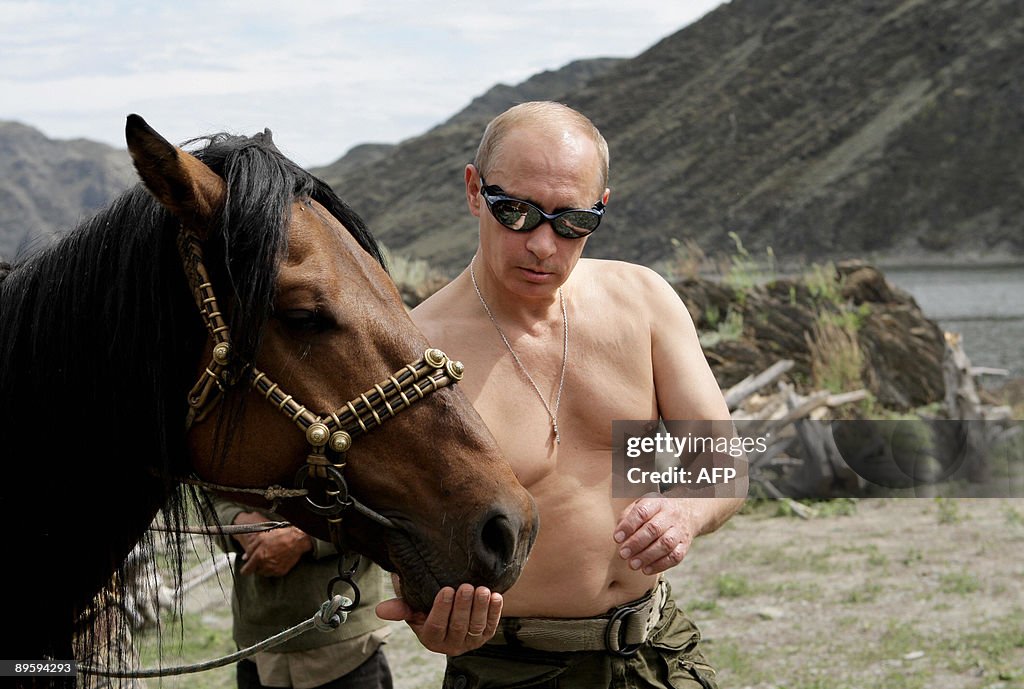 Russian Prime Minister Vladimir Putin is