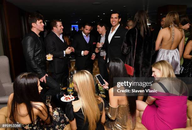 Guests attend Status Luxury Group presents The Art of Giving at Domenico Vacca on December 19, 2017 in New York City.