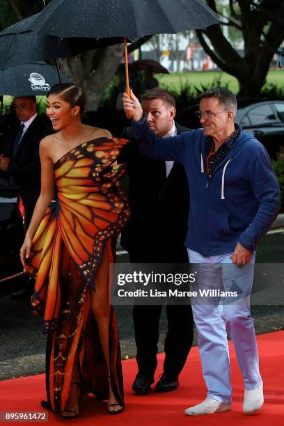 Zendaya attends the Australian premiere of The Greatest Showman at The Star on December 20, 2017 in Sydney, Australia.