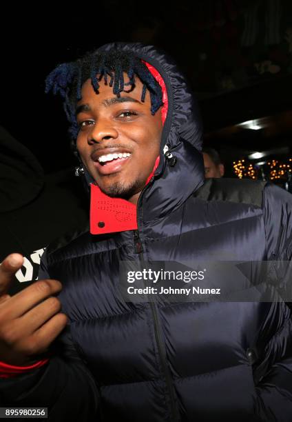 Lougotcash attends the 13 Sins Album Release Party at S.O.B.'s on December 19, 2017 in New York City.