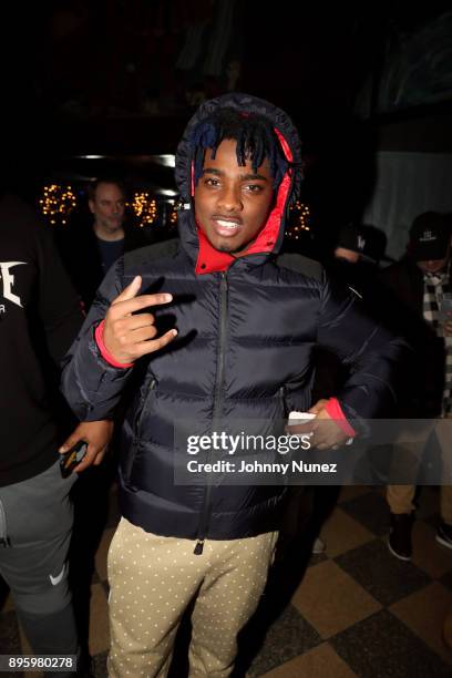 Lougotcash attends the 13 Sins Album Release Party at S.O.B.'s on December 19, 2017 in New York City.