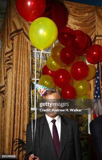 Overview of the George W. Bush wax figure at Madame Tussauds' celebration of President Barack Obama's Birthday at Madame Tussauds on August 4, 2009...