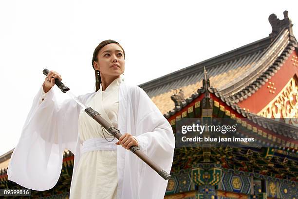 ancient chinese warrior-hero - ancient female warriors stock pictures, royalty-free photos & images