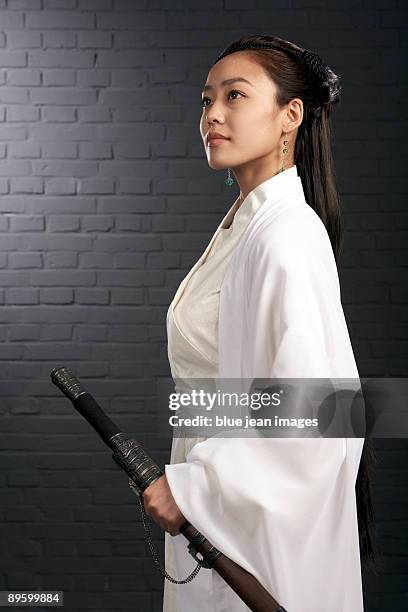 ancient chinese warrior-hero - ancient female warriors stock pictures, royalty-free photos & images