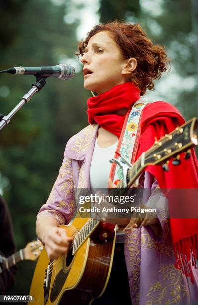 Patty Griffin performs on stage at Hardly Strictly Bluegrass Festival in San Francisco, California, USA, October, 2005.