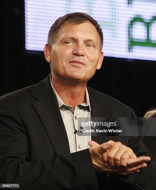 Creator/Executive Producer Kevin Williamson appears during the CW Network portion of the 2009 Summer Television Critics Association Press Tour at The...