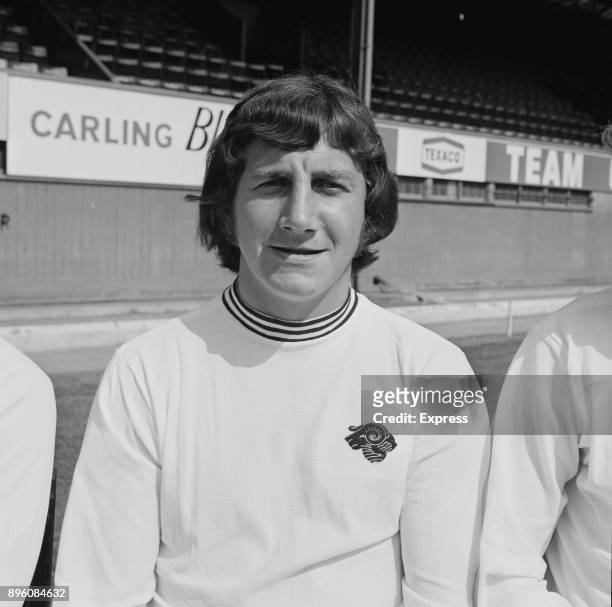 British soccer player Roy McFarland of Derby County FC, UK, 3rd September 1971.
