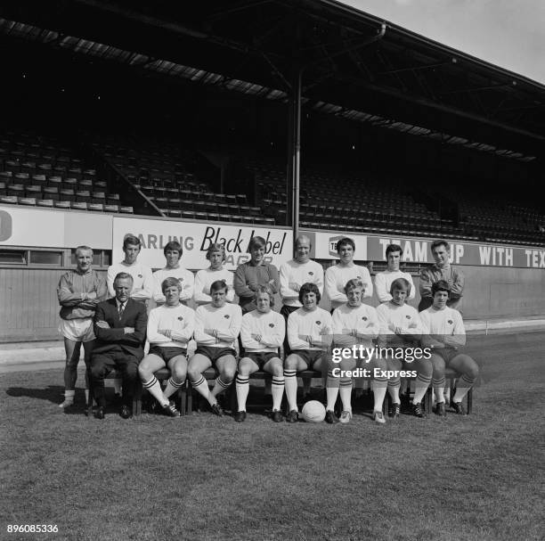 English soccer team Derby County FC, UK, 3rd September 1971.