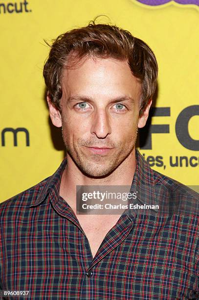 Actor Seth Meyers attends a screening of "Bollywood Hero" at the Rubin Museum of Art on August 4, 2009 in New York City.