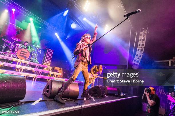 Gary Cherone of Extreme performs live on stage at O2 Academy Birmingham on December 17, 2017 in Birmingham, England.