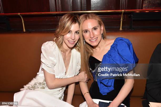 Jill Bikoff and Cori Galpern attend Julie Macklowe's 40th birthday Spectacular at La Goulue on December 19, 2017 in New York City.
