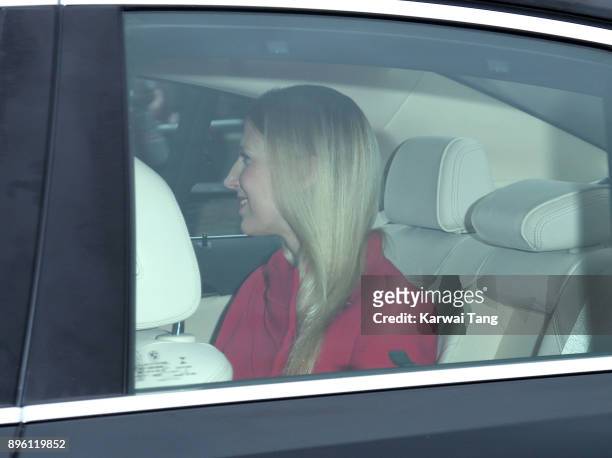 Lady Gabriella Windsor attends a Christmas lunch for the extended Royal Family at Buckingham Palace on December 20, 2017 in London, England.