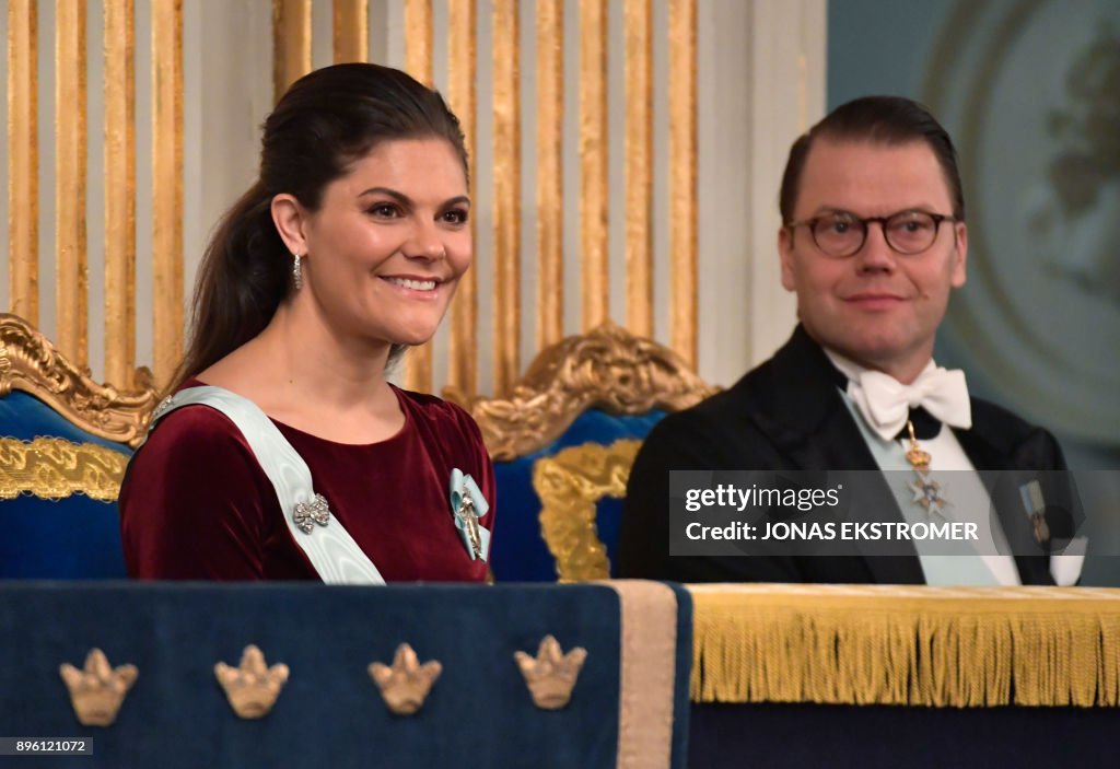 SWEDEN-SWEDISH-ACADEMY-ROYALS