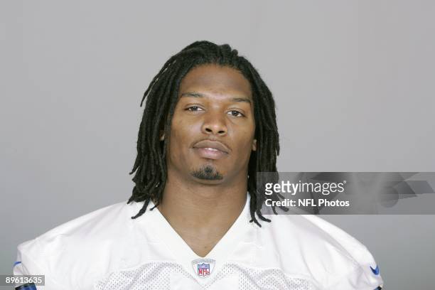Marion Barber III of the Dallas Cowboys poses for his 2009 NFL headshot at photo day in Irving, Texas.