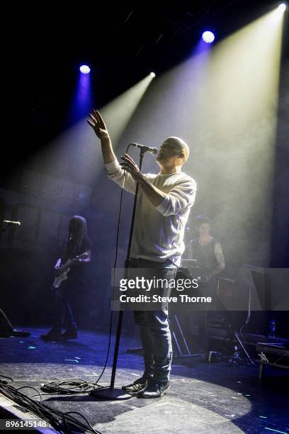 Dan Reed of Dan Reed Network performs live on stage at O2 Academy Birmingham on December 17, 2017 in Birmingham, England.